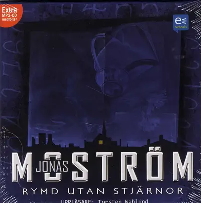 Ljudboksomslag: Rymd utan stjärnor